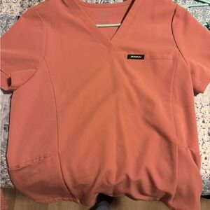 Jaanuu Women's mauve scrub top